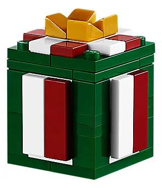 Monthly Mini Model Build Set - 2016 12 December, Christmas Present Box polybag