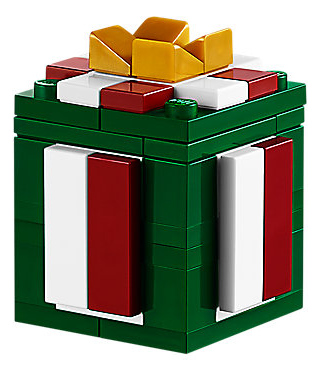 Monthly Mini Model Build Set - 2016 12 December, Christmas Present Box polybag