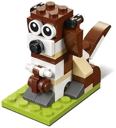 Monthly Mini Model Build Set - 2017 11 November, St. Bernard Dog polybag