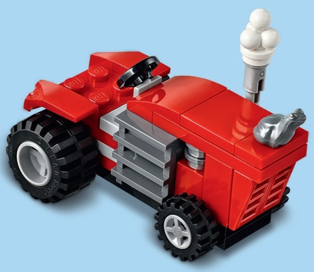 Monthly Mini Model Build Set - 2018 05 May, Tractor polybag