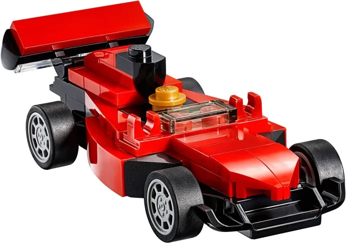 Monthly Mini Model Build Set - 2019 08 August, Racing Car polybag