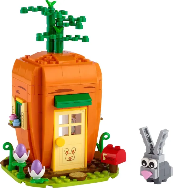Easter Bunny’s Carrot House