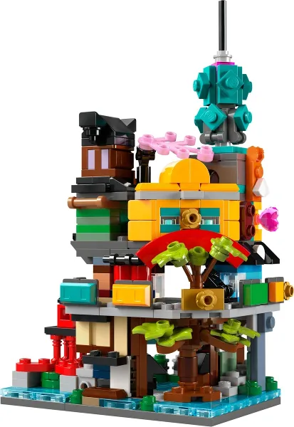 Micro NINJAGO City Gardens