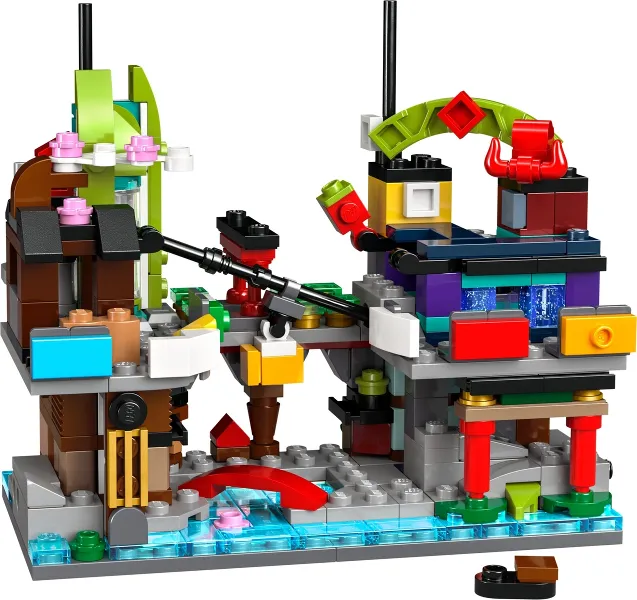 Micro NINJAGO City Markets