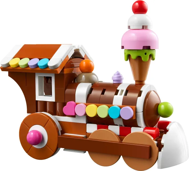 Celebration Series: 4. Gingerbread Train Ornament