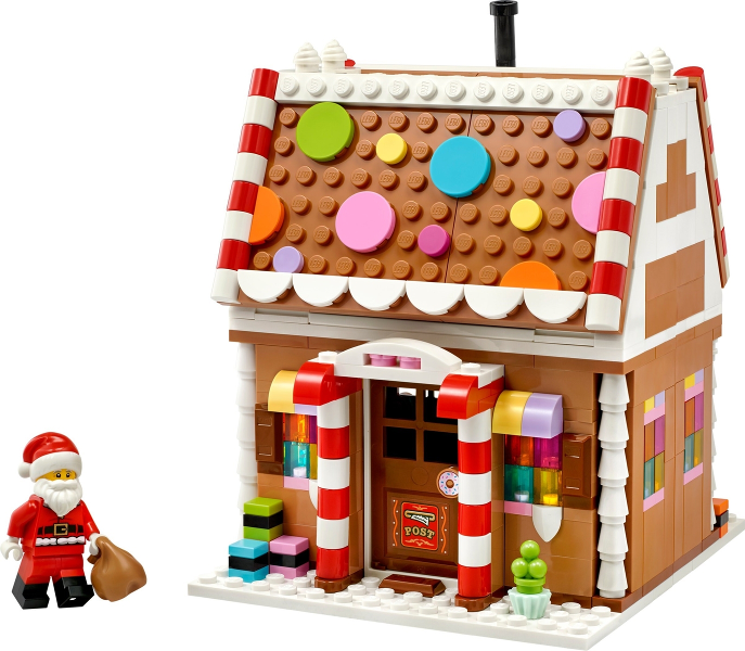Festive Gingerbread House