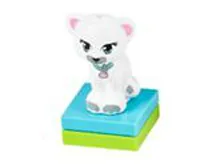 Advent Calendar 2014, Friends (Day 20) - White Cat