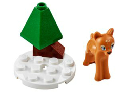 Advent Calendar 2014, Friends (Day  4) - Deer and Tree