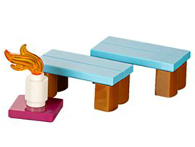 Advent Calendar 2015, Friends (Day 17) - Benches and Candle