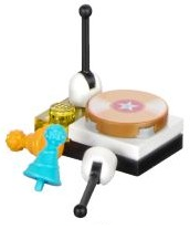 Advent Calendar 2016, Friends (Day 19) - Record Player and Party Hats