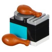 Advent Calendar 2016, Friends (Day 20) - Grill with Drumsticks