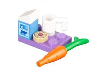 Advent Calendar 2016, Friends (Day  8) - Milk and Cookie Tray