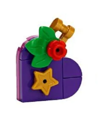 Advent Calendar 2019, Friends (Day  1) - Heart Tree Ornament