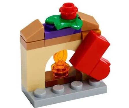 Advent Calendar 2020, Friends (Day  3) - Fireplace