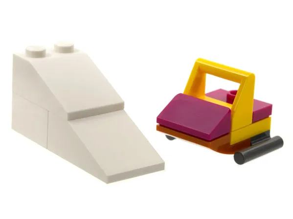 Advent Calendar 2021, Friends (Day 20) - Snowbank and Sled