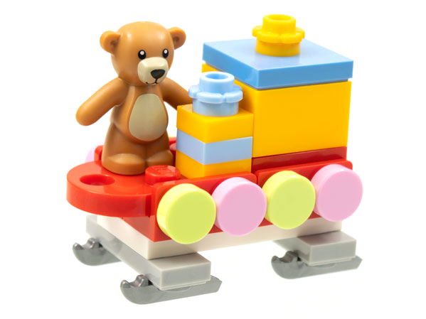 Advent Calendar 2021, Friends (Day 24) - Toy Sled Trailer