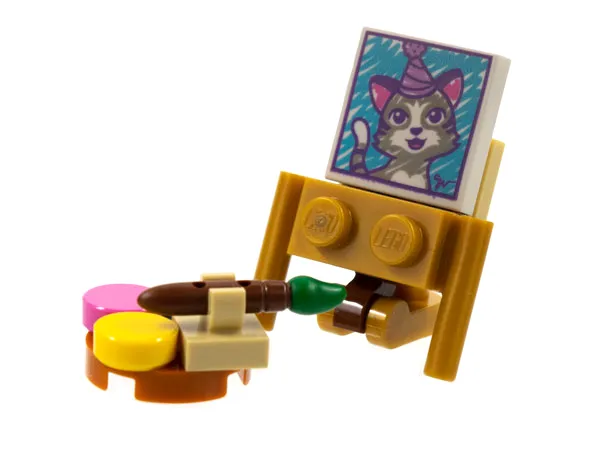 Advent Calendar 2021, Friends (Day  4) - Paint and Easel