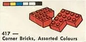 Corner Bricks, Assorted Colours