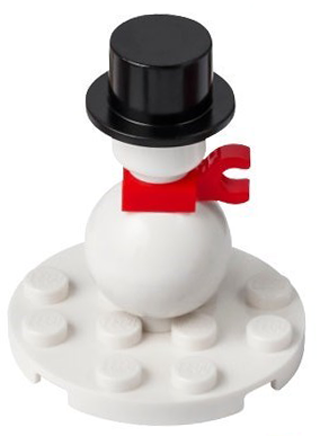 Advent Calendar 2023, Friends (Day  6) - Snowman with Top Hat