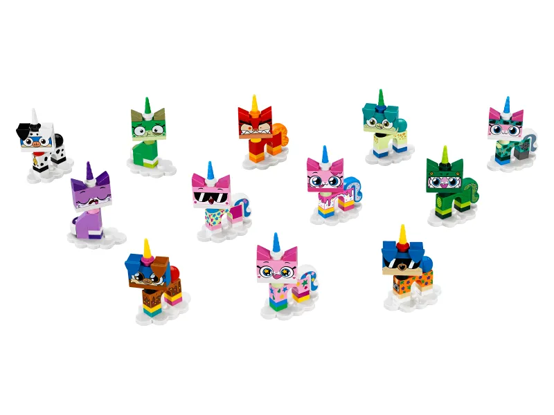 Character, Unikitty!, Series 1 (Complete Series of 12 Complete Character Sets)