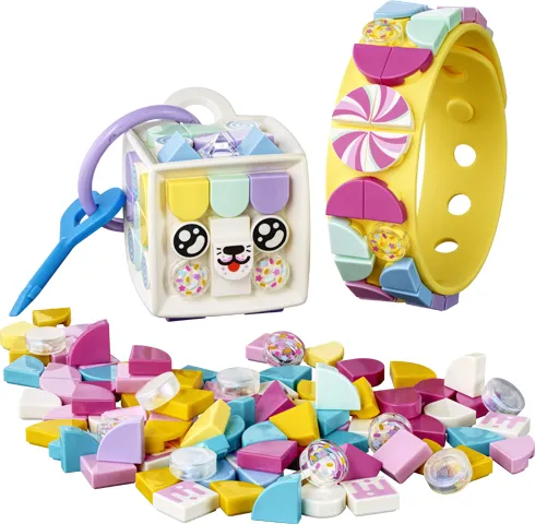 Candy Kitty - Bracelet & Bag Tag