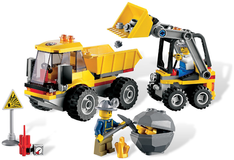 Loader and Dump Truck