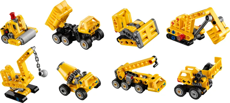 Mighty Machines, Series 1 (Complete Series of 8 Vehicles)