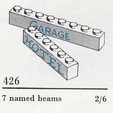 7 Named Beams (The Building Toy)