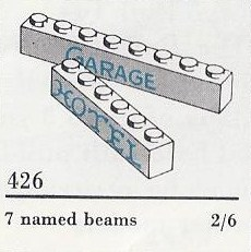 7 Named Beams (The Building Toy)