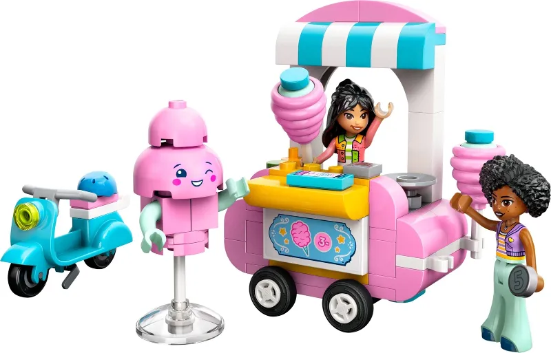 Cotton Candy Stand and Scooter