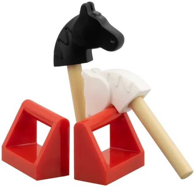 Advent Calendar 2025, Friends (Day 16) - Stick Horses and Hurdles