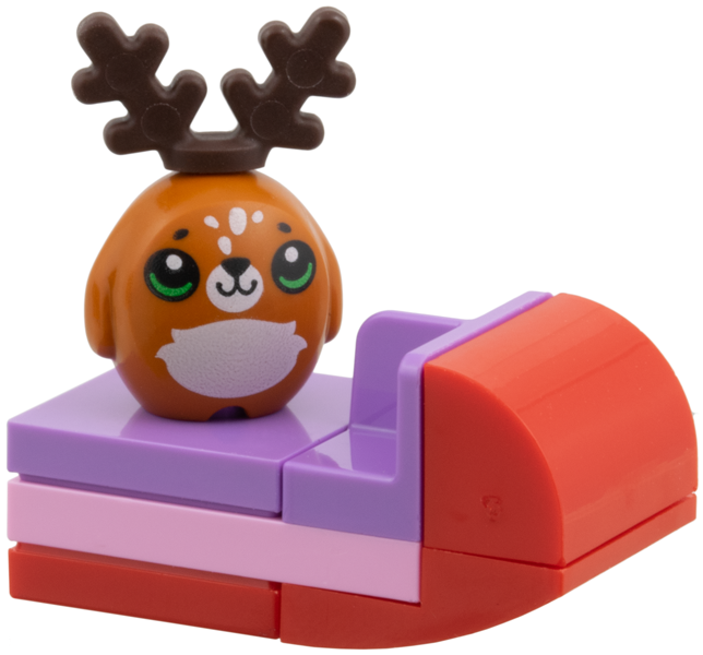 Advent Calendar 2025, Friends (Day 24) - Reindeer Plush Toy on Sled