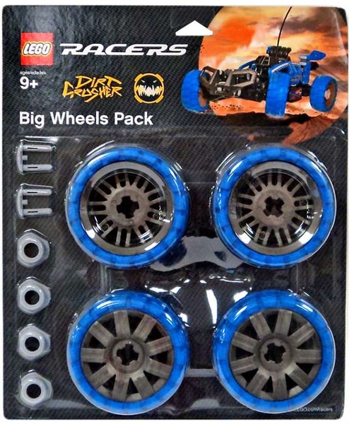 Big Wheels Pack, Dirt Crusher (Blue)
