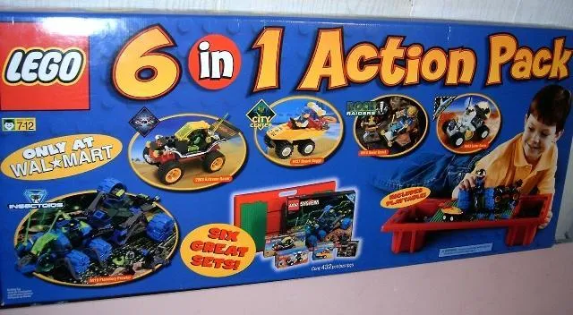 6 in 1 Action Pack (Walmart Exclusive)
