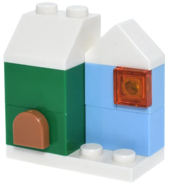 Advent Calendar 2025, Disney Frozen (Day 16) -  Green and Bright Light Blue Arendelle House