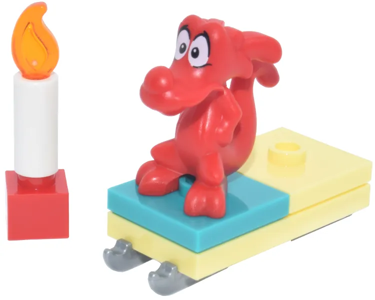 Advent Calendar 2026, Disney Princess (Day  9) - Mushu, Sled and Candle