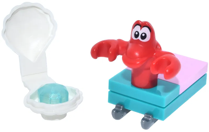 Advent Calendar 2026, Disney Princess (Day 18) - Sebastian, Sled and Clam
