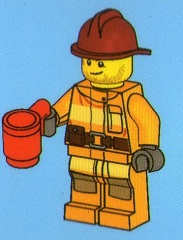 Advent Calendar 2012, City (Day 19) - Firefighter with Cup