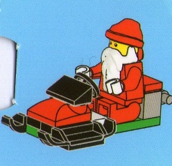 Advent Calendar 2012, City (Day 24) - Santa on Snowmobile
