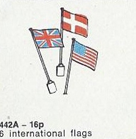 6 International Flags (The Building Toy)