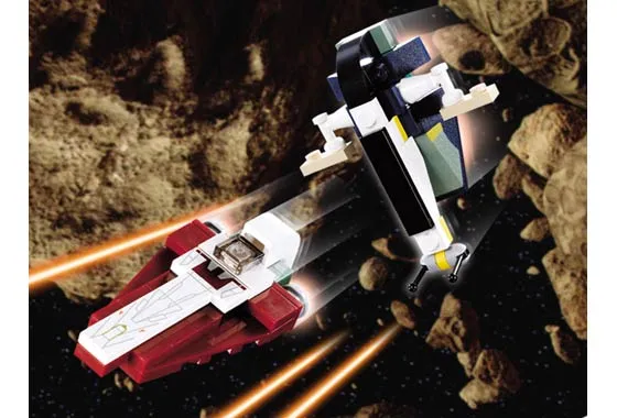 Jedi Starfighter & Slave I - Mini