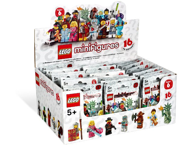 Minifigure, Series 6 (Box of 60)
