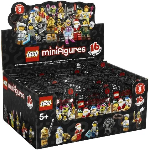 Minifigure, Series 8 (Box of 60)