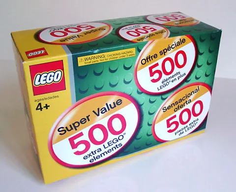 Super Value 500 Extra LEGO Elements