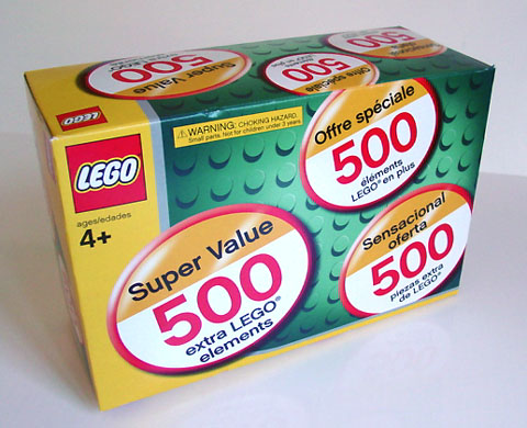 Super Value 500 Extra LEGO Elements