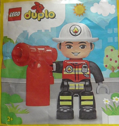 Firefighter paper bag