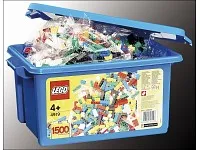Creator 1500 Piece Tub with Clip-On Lid