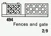 Gates and Fence, White (The Building Toy)
