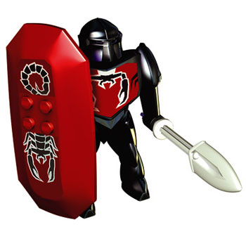 Plastic Figure - Shadow Knight (Nestlé Promotional) polybag