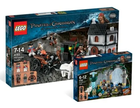 Pirates of the Caribbean 4 Collection